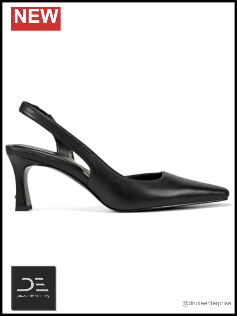 Karl Lagerfeld Slingback Heels Women's Dress Pumps Pointed Toe